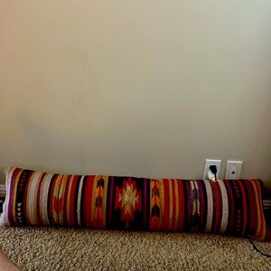 West Elm Native American Print Body Pillow